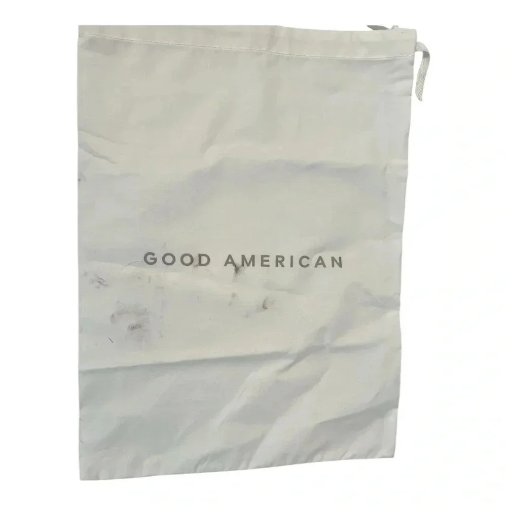 Good American Crystal Crush Bonded Leather Sole Slide Sandal with Square Toe 🔥 - Picture 7 of 7